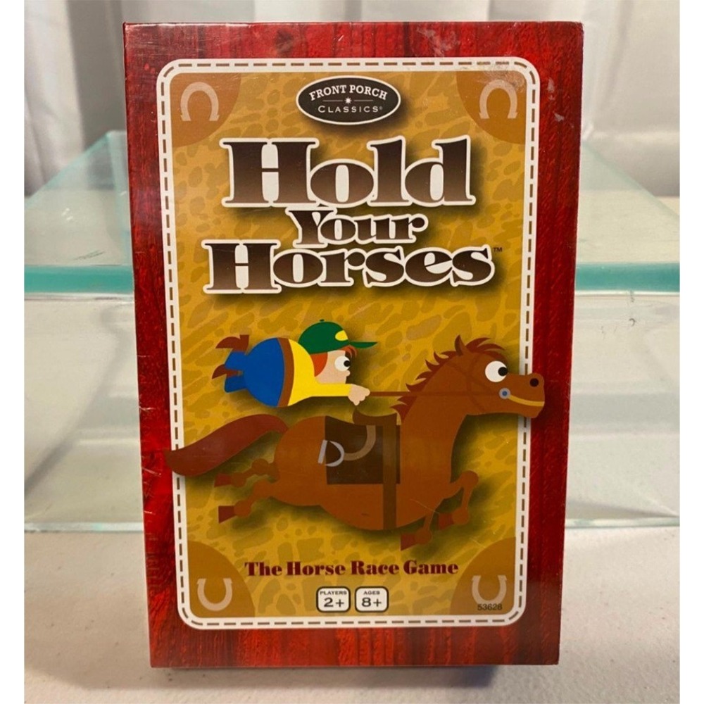 Front Porch Classics Hold Your Horses The Horse Race Game 53628 New Sealed